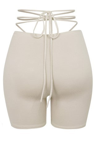 BAMBI SHORT IN BEIGE